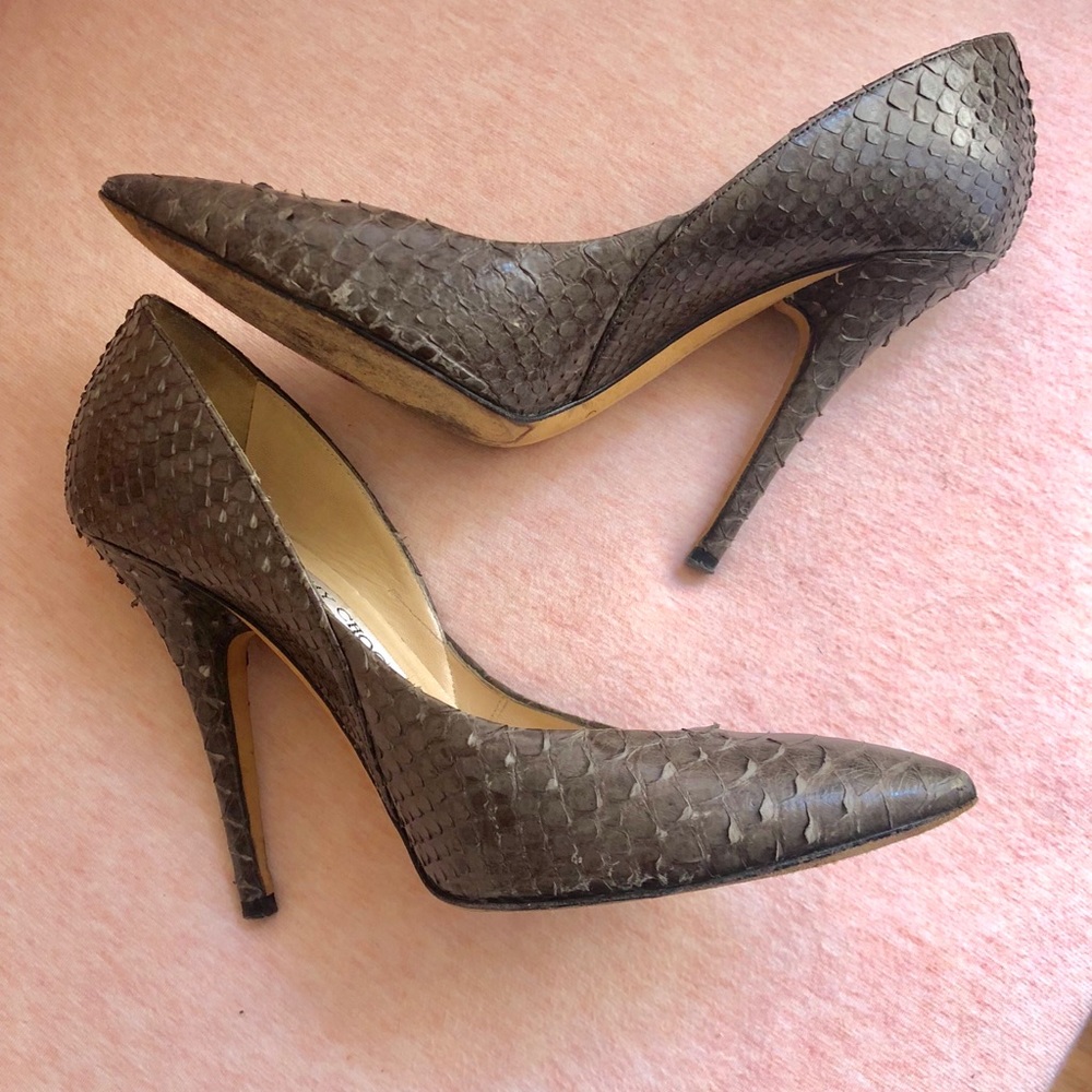 Python Jimmy Choo pumps - Picture 2 of 2